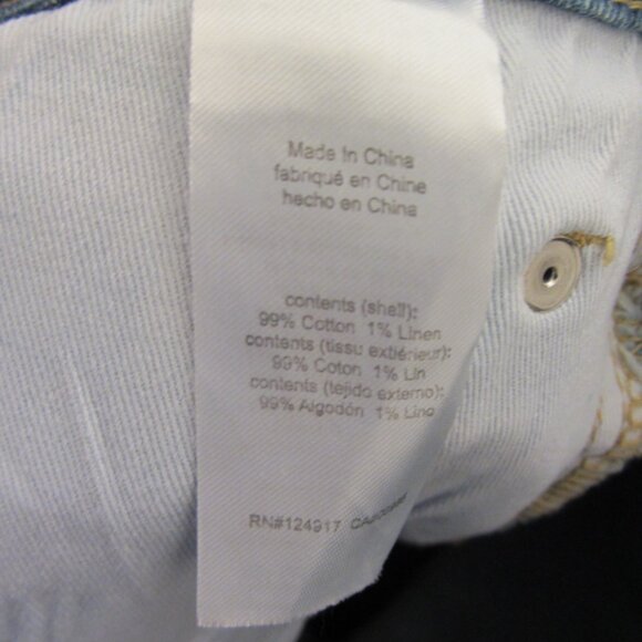 WeWoreWhat Danielle High Rise Vintage Straight, Distressed, 28x29, NWT $168 MSRP - Picture 8 of 12